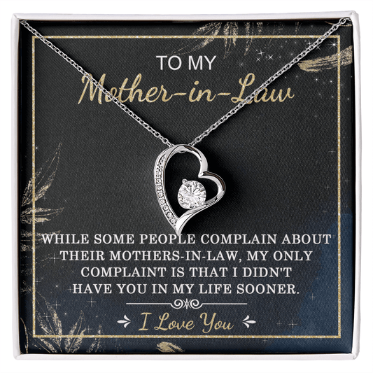 Forever Love Necklace – Gift for Mother - in - Law - TreasuredTale