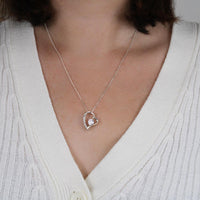 Forever Love Necklace for Mom from Daughter - Mother's Day Gift - Mother & Daughter Forever