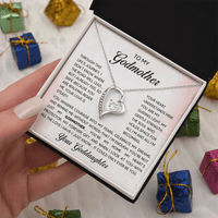 Love Knot Necklace - Godmother - 2 - TreasuredTale