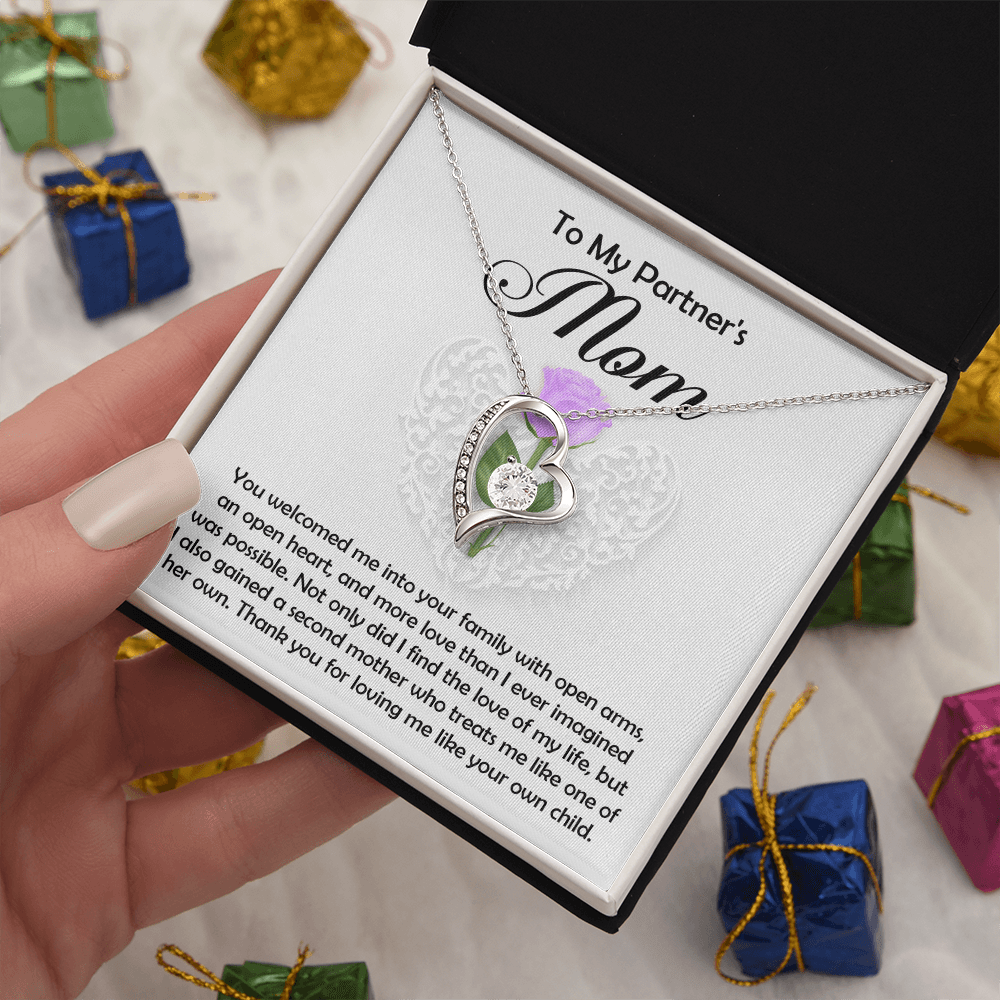 Forever Love Necklace – Partner's Mom Gift - TreasuredTale