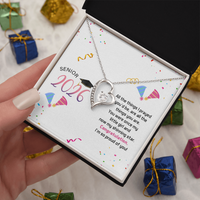 Forever Love Necklace - Senior Graduation, Gift for Daughter
