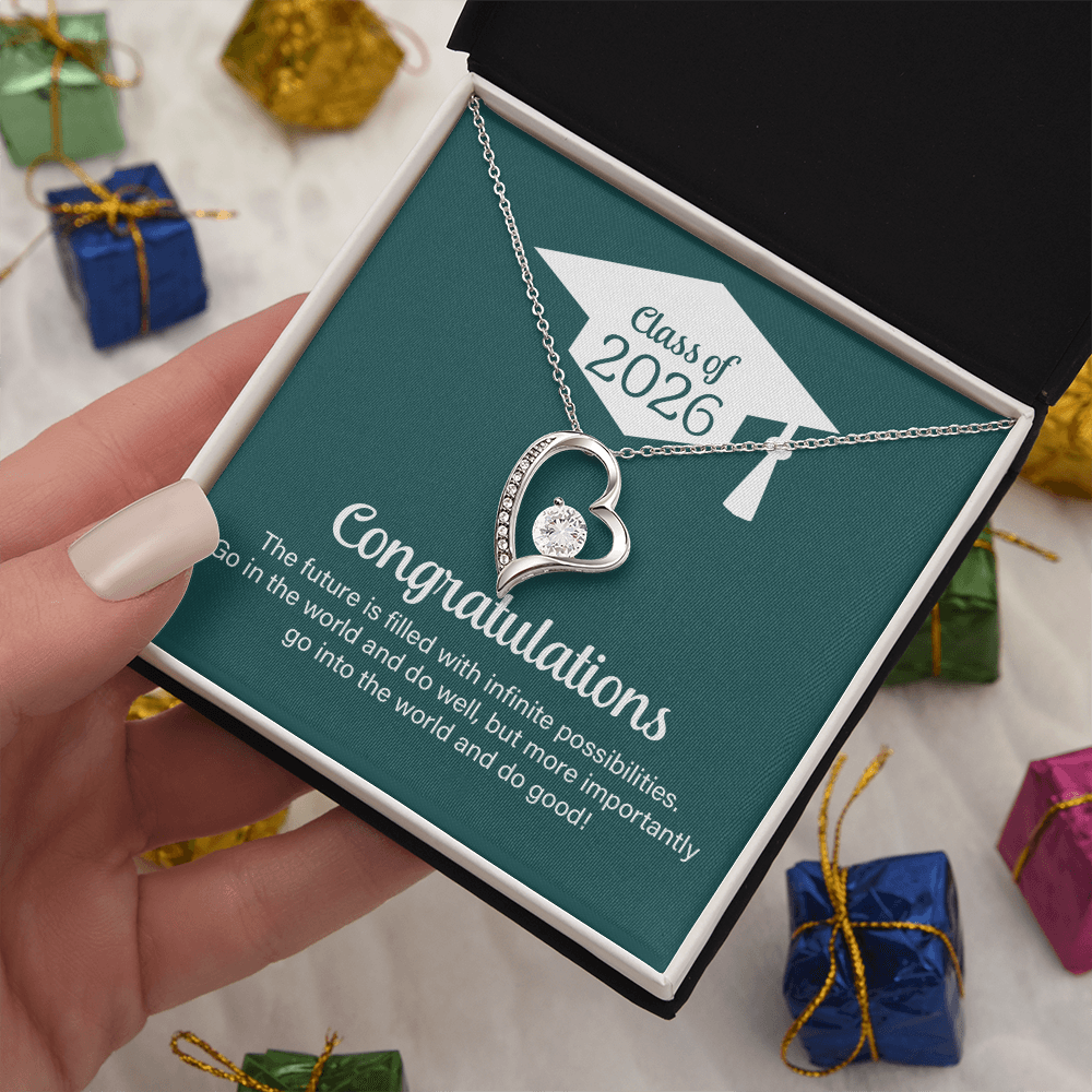 Forever Love Necklace - Go Into The World And Do Well