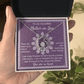 Forever Love Necklace – Mother - in - Law Love Gift - TreasuredTale