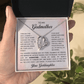 Love Knot Necklace - Godmother - 2 - TreasuredTale