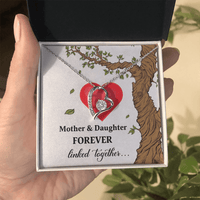 Mother & Daughter Forever Love Necklace - TreasuredTale