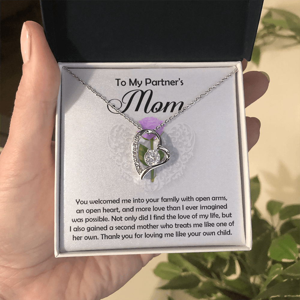Forever Love Necklace – Partner's Mom Gift - TreasuredTale
