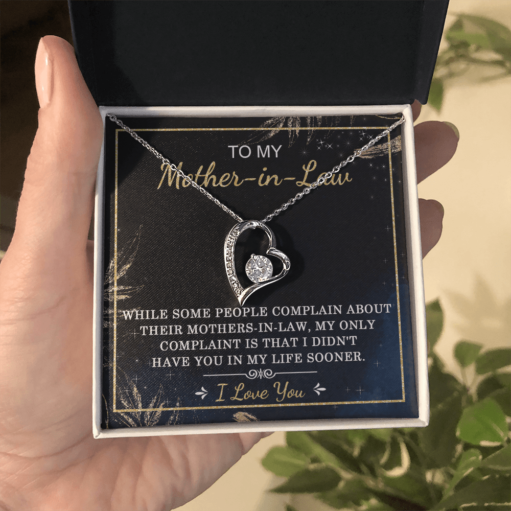 Forever Love Necklace – Gift for Mother - in - Law - TreasuredTale