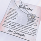 Love Knot Necklace - Godmother - 2 - TreasuredTale