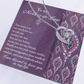 Interlocking Hearts Necklace – Daughter - in - Law Bonus Mom Gift - TreasuredTale