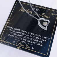 Forever Love Necklace – Gift for Mother - in - Law - TreasuredTale