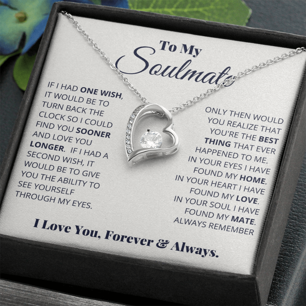 Forever Love Necklace for Soulmate - Mother's Day Gift