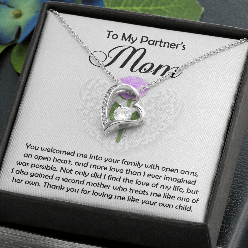 Forever Love Necklace – Partner's Mom Gift - TreasuredTale