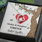 Mother & Daughter Forever Love Necklace - TreasuredTale