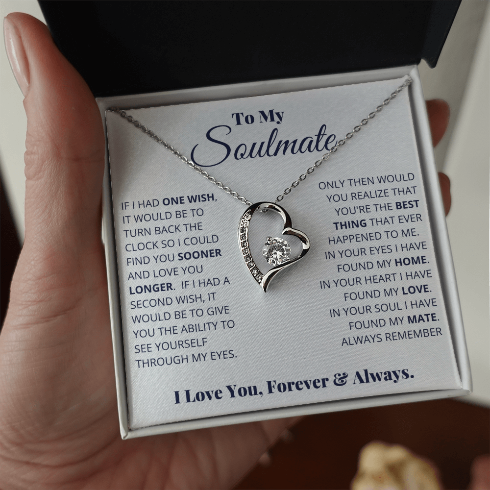 Forever Love Necklace for Soulmate - Mother's Day Gift
