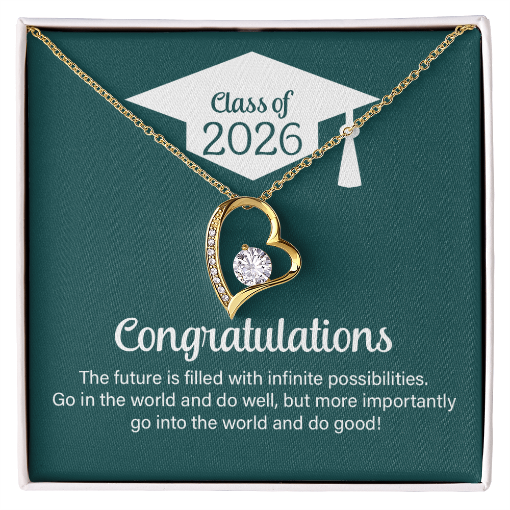 Forever Love Necklace - Go Into The World And Do Well