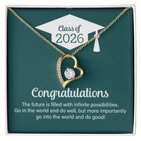 Forever Love Necklace - Go Into The World And Do Well