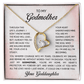 Love Knot Necklace - Godmother - 2 - TreasuredTale
