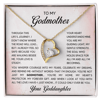 Love Knot Necklace - Godmother - 2 - TreasuredTale
