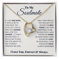 Forever Love Necklace for Soulmate - Mother's Day Gift