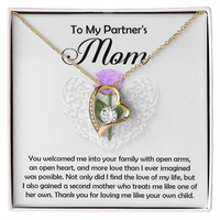 Forever Love Necklace – Partner's Mom Gift - TreasuredTale