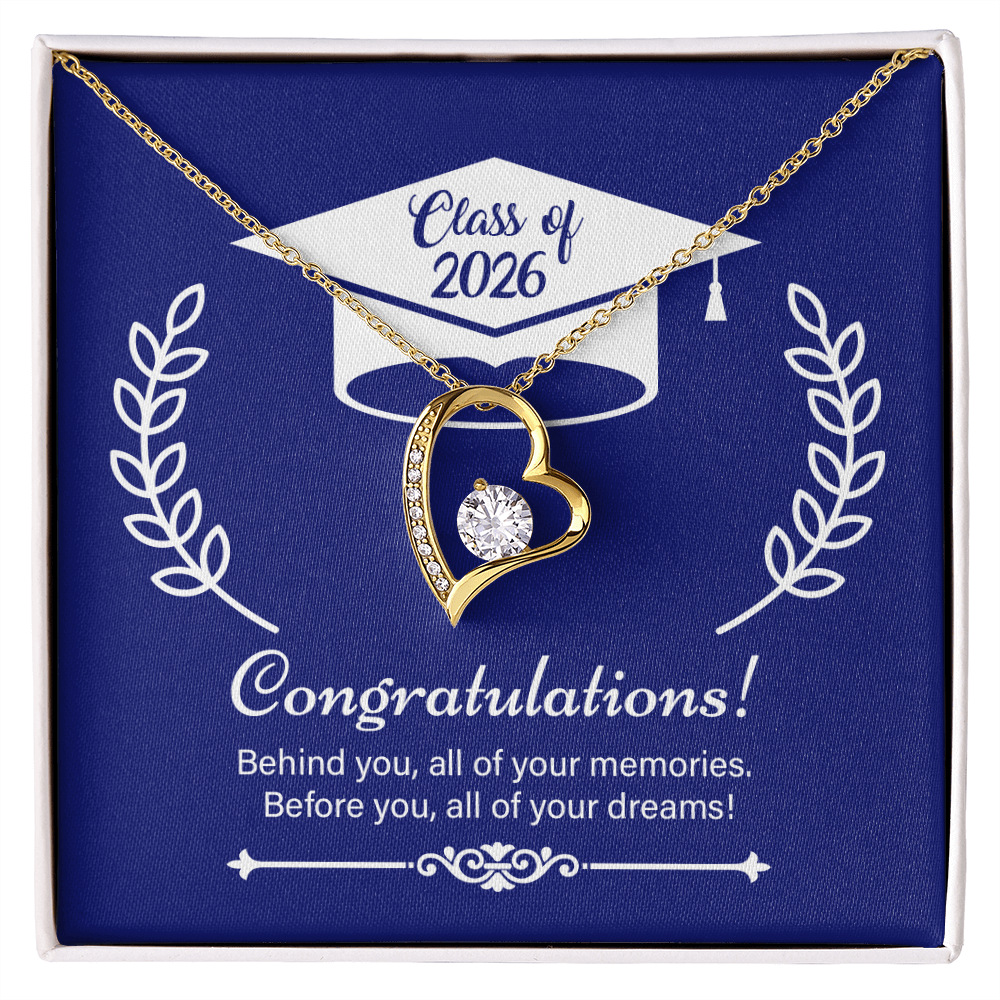 Forever Love Necklace - On Your Graduation Day