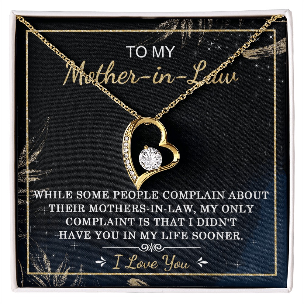 Forever Love Necklace – Gift for Mother - in - Law - TreasuredTale