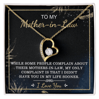 Forever Love Necklace – Gift for Mother - in - Law - TreasuredTale