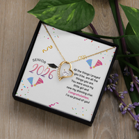 Forever Love Necklace - Senior Graduation, Gift for Daughter