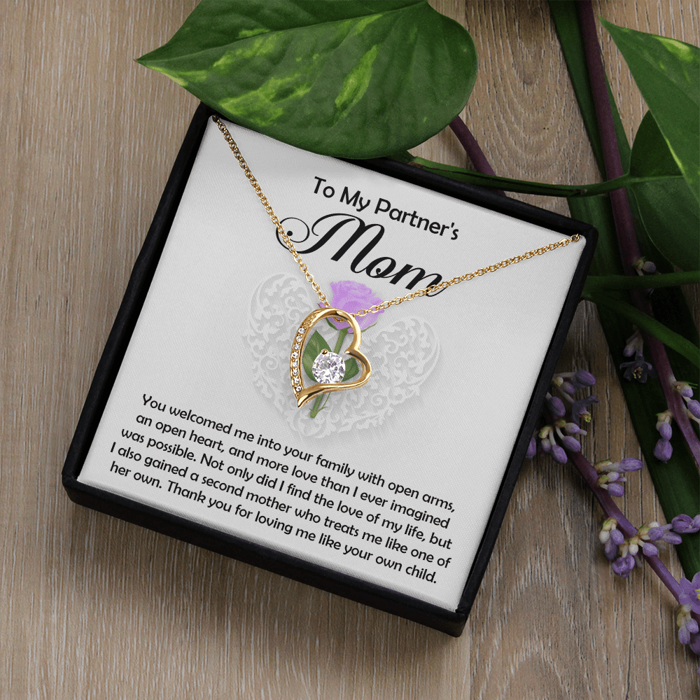 Forever Love Necklace – Partner's Mom Gift - TreasuredTale