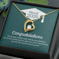 Forever Love Necklace - Go Into The World And Do Well