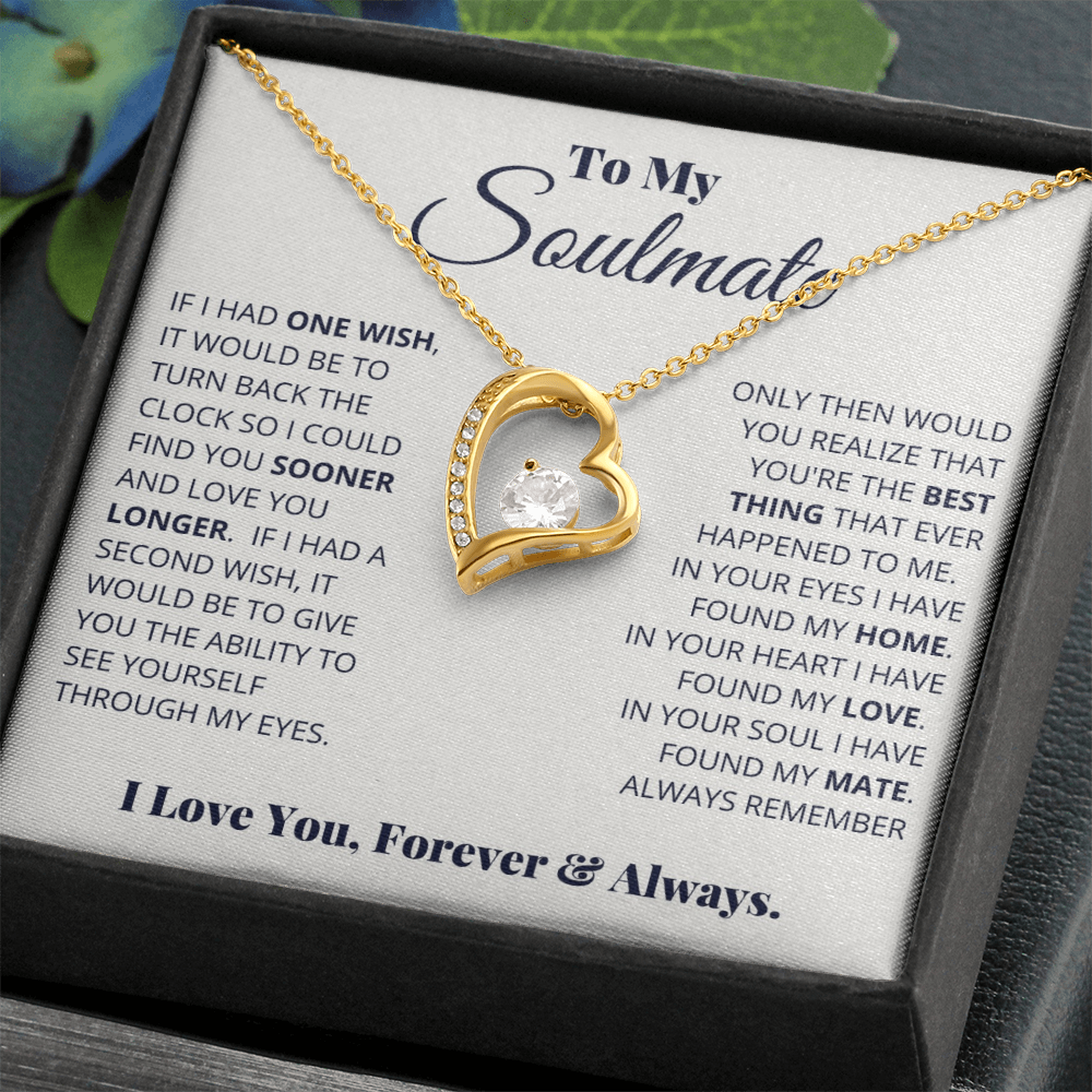 Forever Love Necklace for Soulmate - Mother's Day Gift