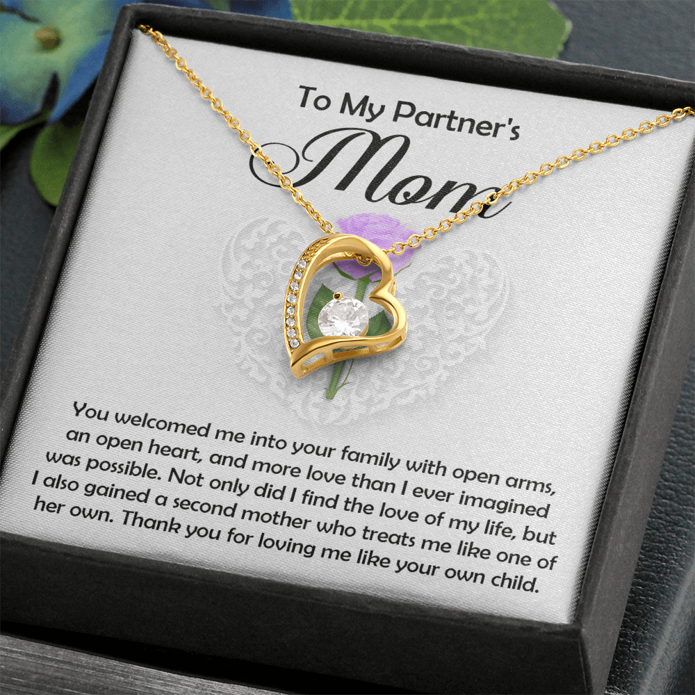 Forever Love Necklace – Partner's Mom Gift - TreasuredTale