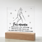 Acrylic Square Plaque – Fur Mama Gift of Love