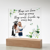 Acrylic Square Plaque - Memorial