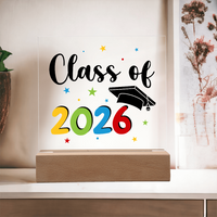 Acrylic Square Plaque - Class of 2026