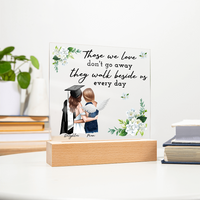 Acrylic Square Plaque - Memorial