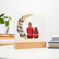 Personalized Acrylic Square Plaque for Grandma / Nana - Mother's Day Gift