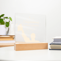 Acrylic Square Plaque - Congratulations On Your Graduation