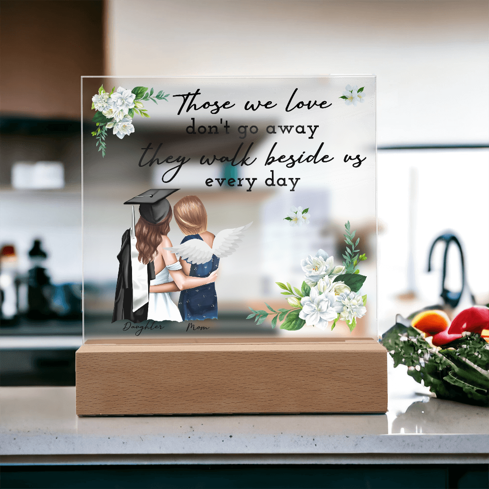 Acrylic Square Plaque - Memorial