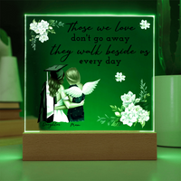 Acrylic Square Plaque - Memorial