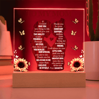 Acrylic Plaque – To My Mom from Daughter - TreasuredTale
