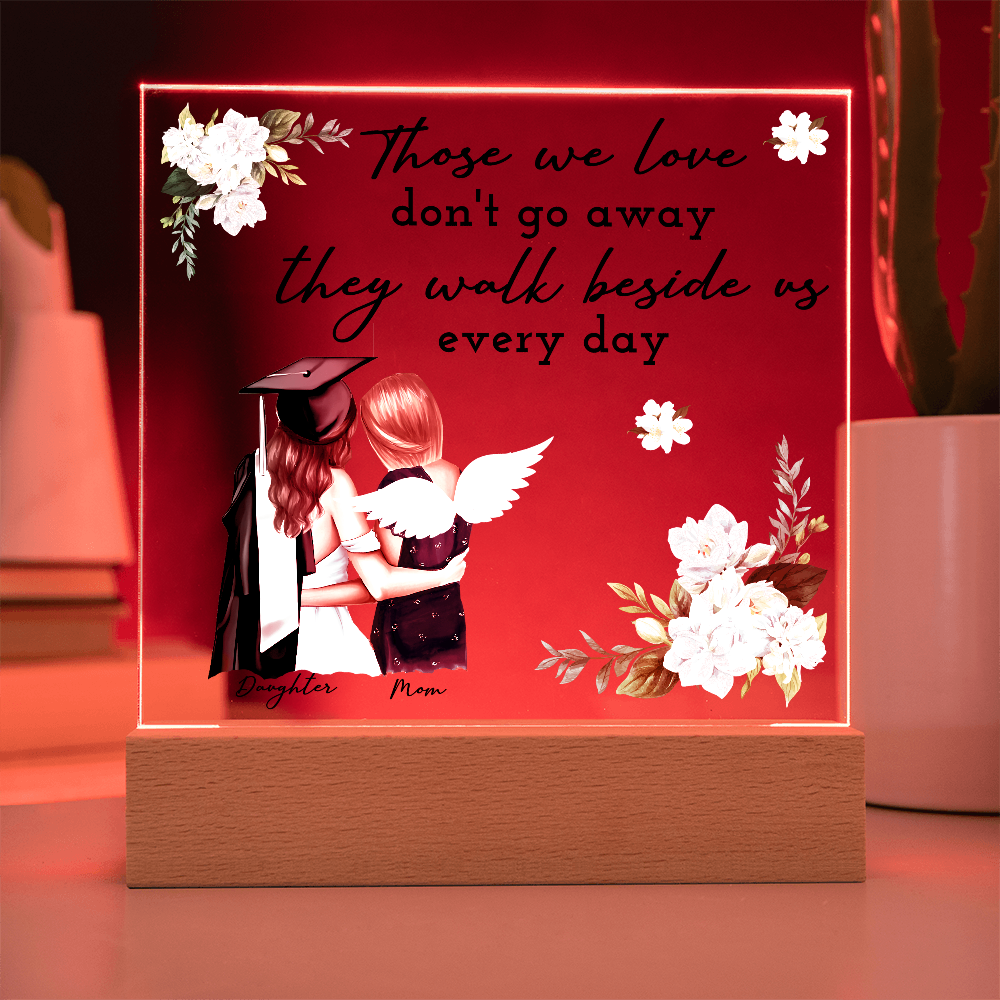 Acrylic Square Plaque - Memorial