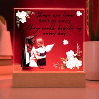 Acrylic Square Plaque - Memorial