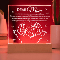 Acrylic Square Plaque – Always Your Little One Mom Gift - TreasuredTale