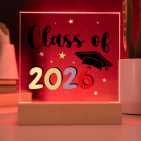 Acrylic Square Plaque - Class of 2026