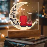 Personalized Acrylic Square Plaque for Grandma / Nana - Mother's Day Gift