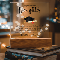 Acrylic Square Plaque - Gradation Daughter