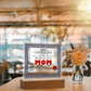 Acrylic Square Plaque – World's Greatest Mom Gift - TreasuredTale