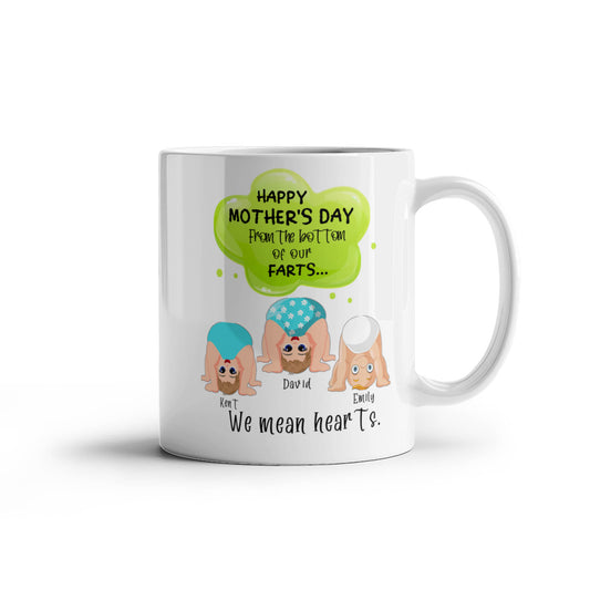 Personalized Funny Mother's Day Mug from Kids