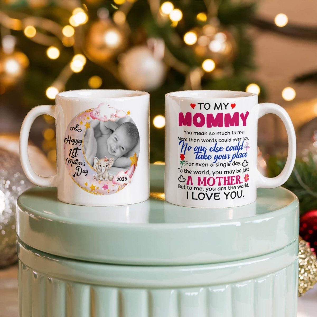 Personalized First Mother's Day Mug for Mommy - TreasuredTale